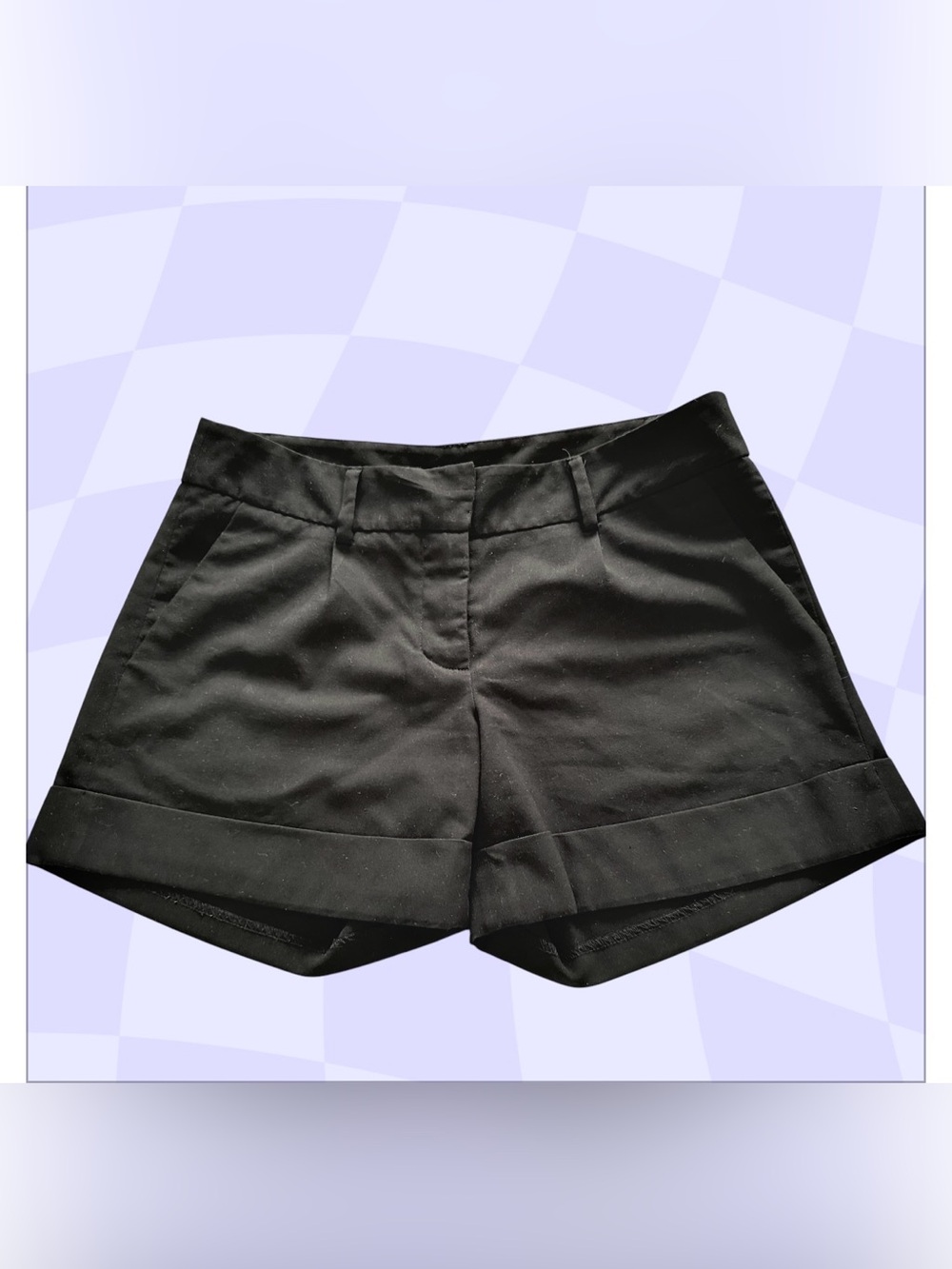 Forever 21 shorts, size M, black, with pockets.